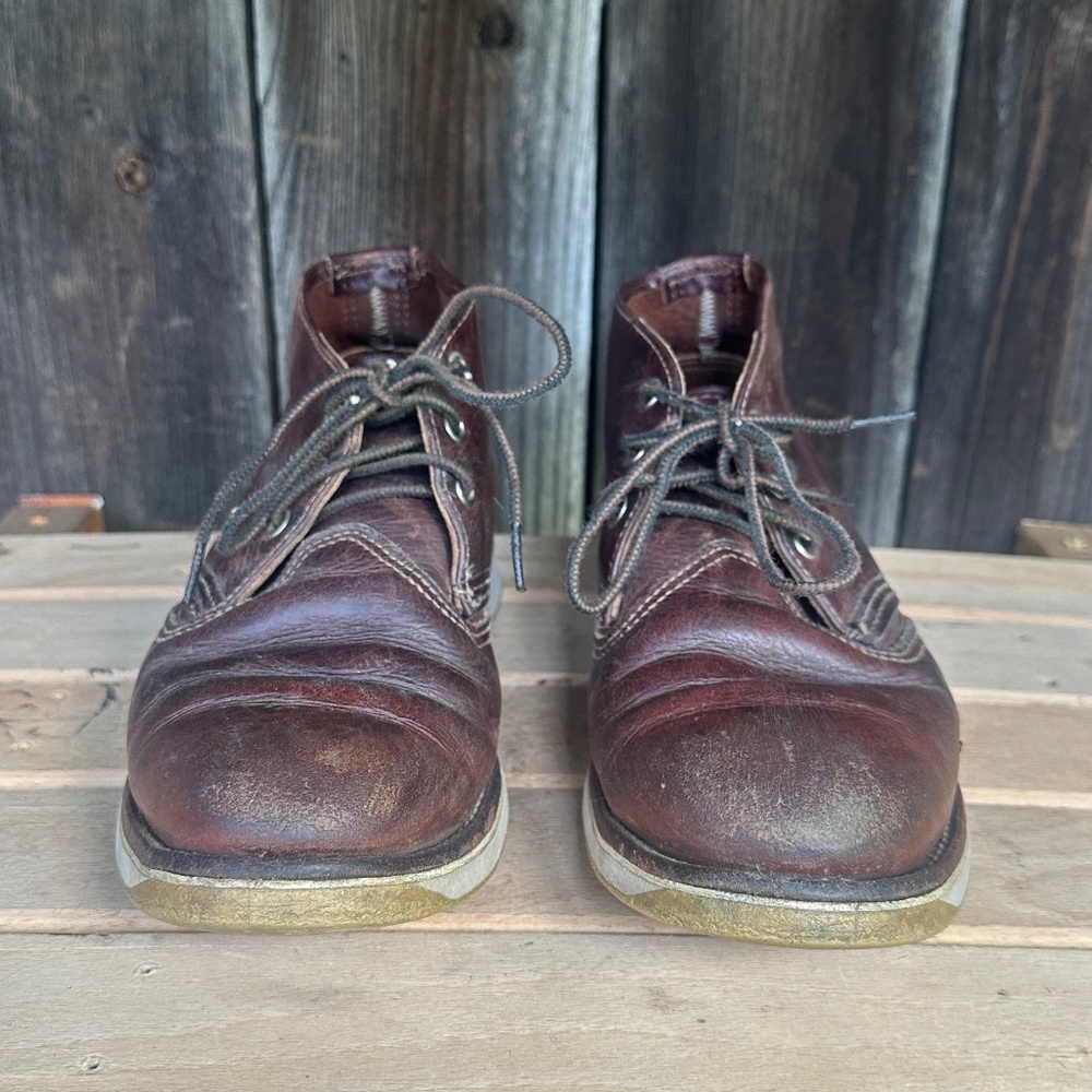 Red Wing Shoes 3141 Classic Chukka – Brown Leather (US 7.5 D)